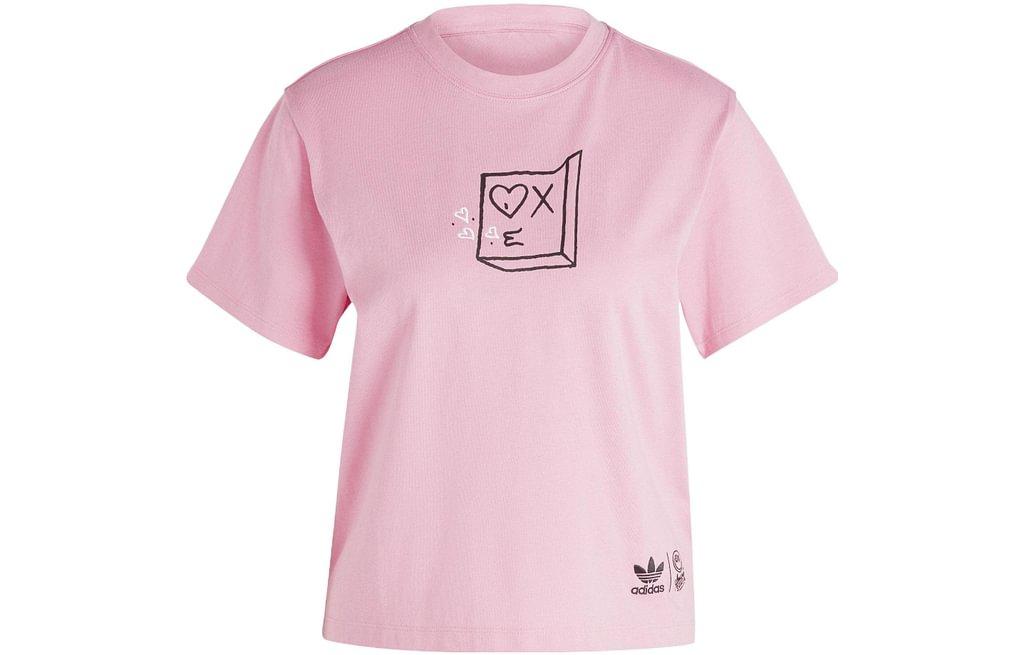 Adidas T-Shirts Women s Pink HZ9003 XS