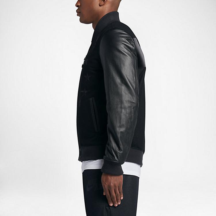 Nike Veste Coupe-vent Destroyer à Motif Étoile Homme Vêtement d'Extérieur Noir 802645-010