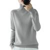 2025 Autumn Winter Women Pullover Long Sleeved Knitted Sweater Standing Collar Autumn Winter Top Sweater Women Sweaters