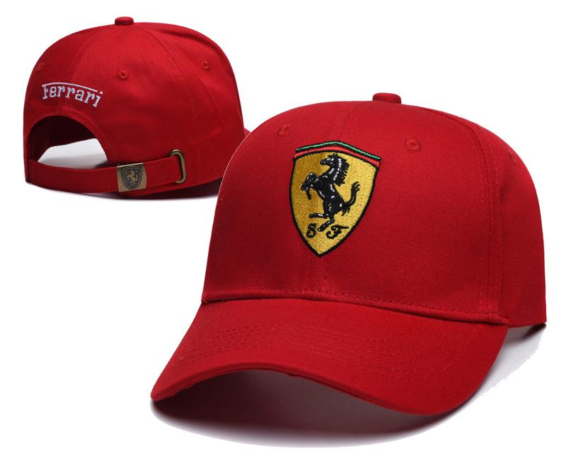 Baseball Cap Embroidery Printing Peaked Cap Men Women Cap Sun Outdoor Summer Sports Hats For Ferrari F488 812 F8 R GTB GTS F355