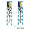 Oktoberfest Party Supplies: Beer Festival Banners, Balloons, Cake Toppers, and Flags.