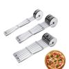3/5/7 Radschneider Teigteiler Teigmesser Flexible Roller Blade Pizza Gebäckschäler Edelstahl Backform Werkzeug