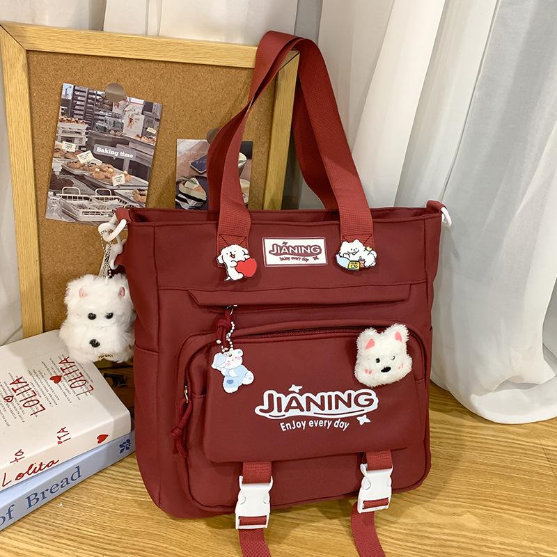 School bag Children's elementary school students Girls Junior high school students High school students Two-piece set Backpack