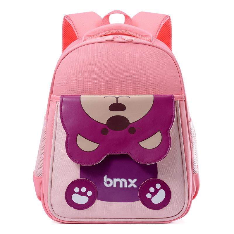 Adorable Large Capacity Cute Bear Backpack For Boys And Girls Comfortable Canvas Design