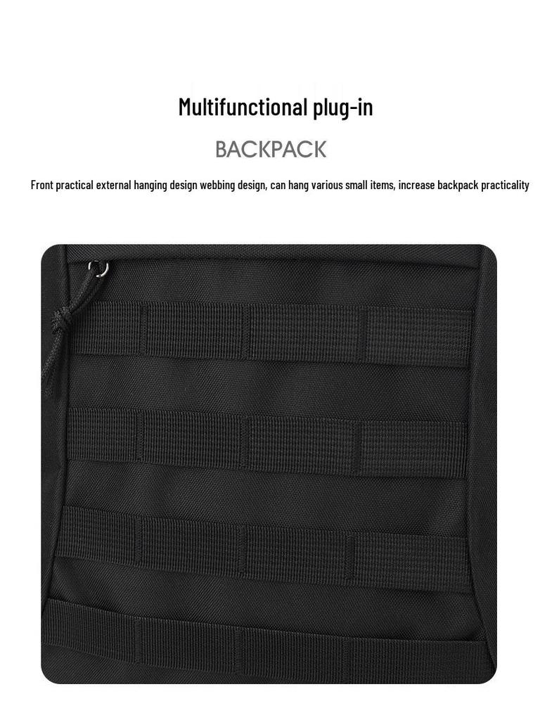 Large Capacity Camouflage Outdoor Backpack - Multifunctional Hiking, Climbing, Cycling, and Tactical Bag