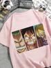 Summer 2026 Y2k One Piece Anime Graphic T Shirt Unisex Women Short Sleeve Tee Streetwear Parentchild Clothing Casual Tops Unisex