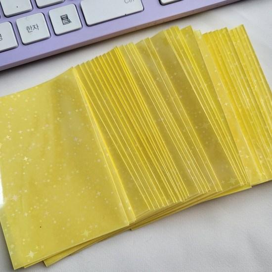 Fialový snílek barevný obal na fotokartu hvězdný hologram obal na fotku, populární korejská hra