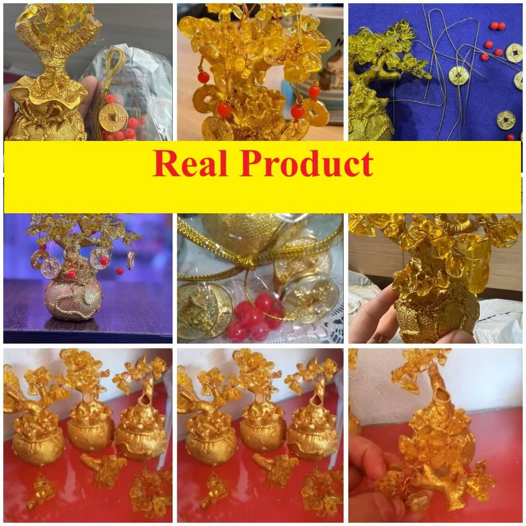 Thai Amulet Money Wealth Tree Luck Feng Shui Yin Yang Decor Jewelry Buddhist Retro Vintage Protect Charm Talisman Powerful Wealth Success Health Luck