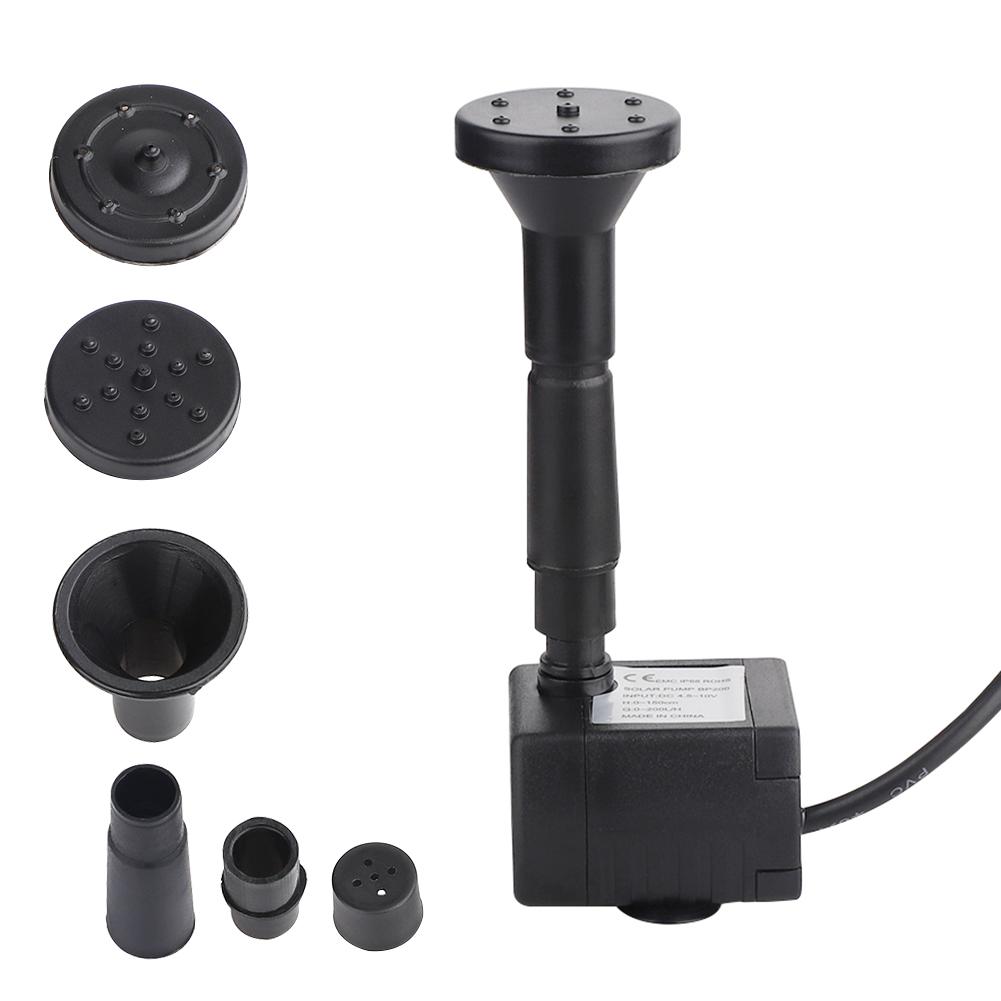 Kit pompă de apă cu energie solară 175L/H debit pompă de fântână pentru baie de păsări grădină curte