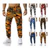 Pantalones de Hombre Camuflaje Pantalones de Jogging Pantalones Deportivos para Exterior Entrenamiento de Fútbol Pantalones de Fitness Pantalones de Chándal Casuales para Hombre