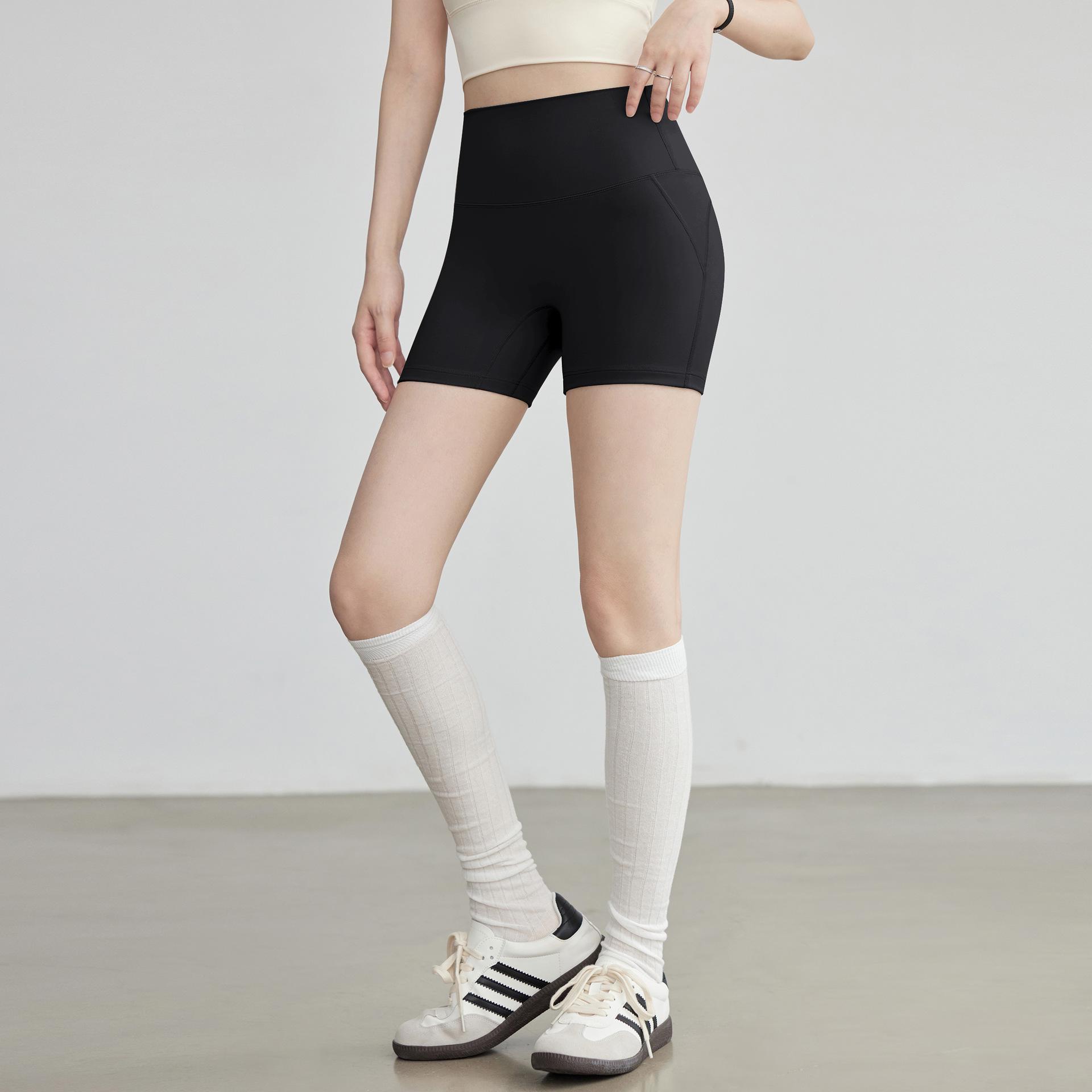 

Женские шорты с высокой талией для похудения, для йоги и велоспорта, для бега и пилатеса, 2025 S 【Recommended weight below 95 jin】