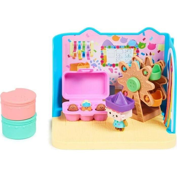 Playset - GABBY'S DOLLHOUSE - DELUXE ATELIE - 1 Figurine - 2 Meubles - 2 Accessoires Surprises