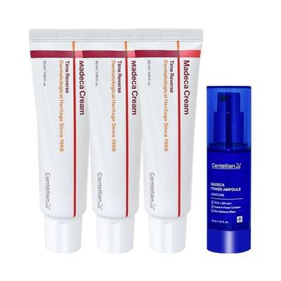 Madeca Cream Season 7 50ml X 3 + Power Ampoule Moisture 30ml (41292195)