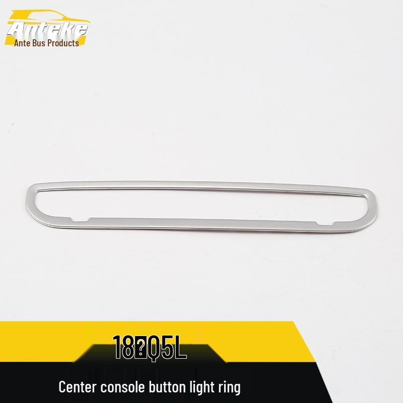 18 Q5L Console Button Ring: Bright Decorative Sticker for Dashboard Button Adjustment