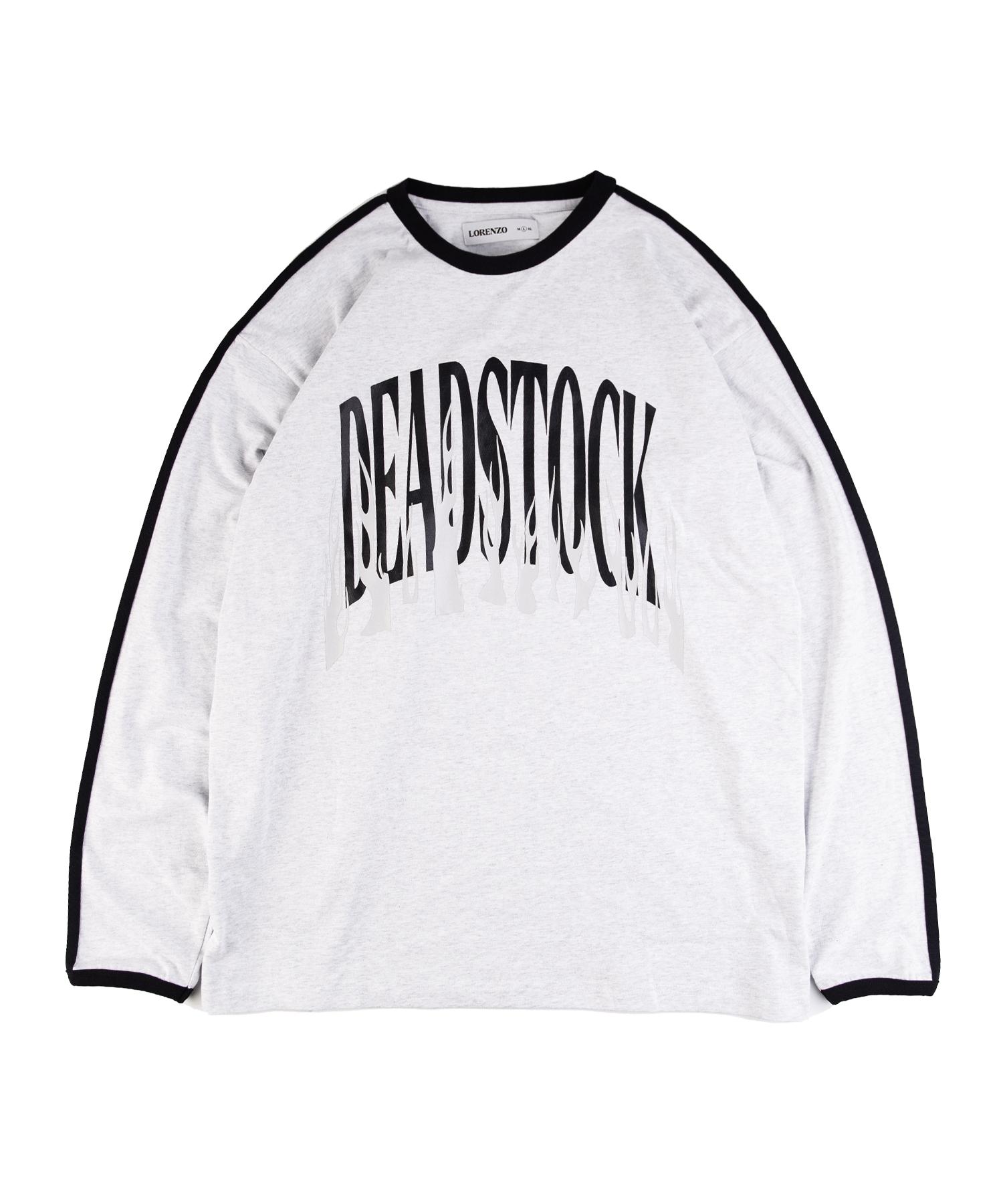 Apex Design Flame Long Sleeve - Ash Grey Black/M