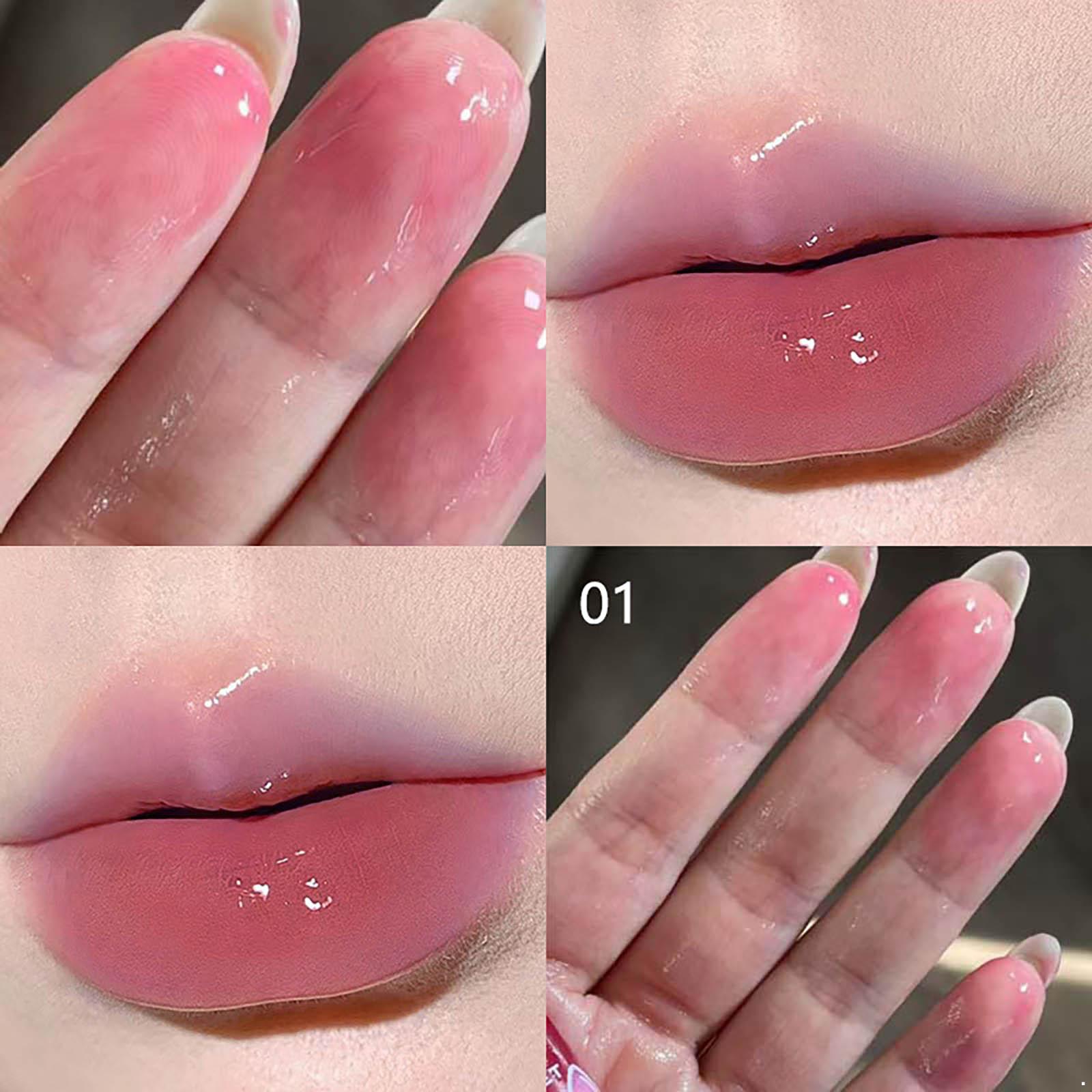 

1 шт. увлажняющее масло для губ для женщин и девочек, гладкая текстура, увлажнение, уход за сухими губами, легкое, нелипкое, долговечное, сияющее средство для красоты губ One Size