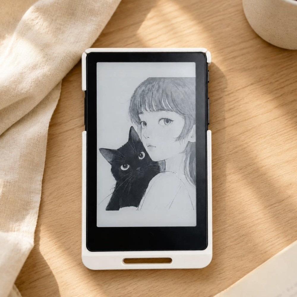 Anti-Scratch E-Reader Case Badge-style Portable Cover for XTEINK X4Pro E-Reader Protection