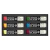 Oil Stick - Extra-fine - Solid - Sennelier - 6 Colors - Two-tone Apple