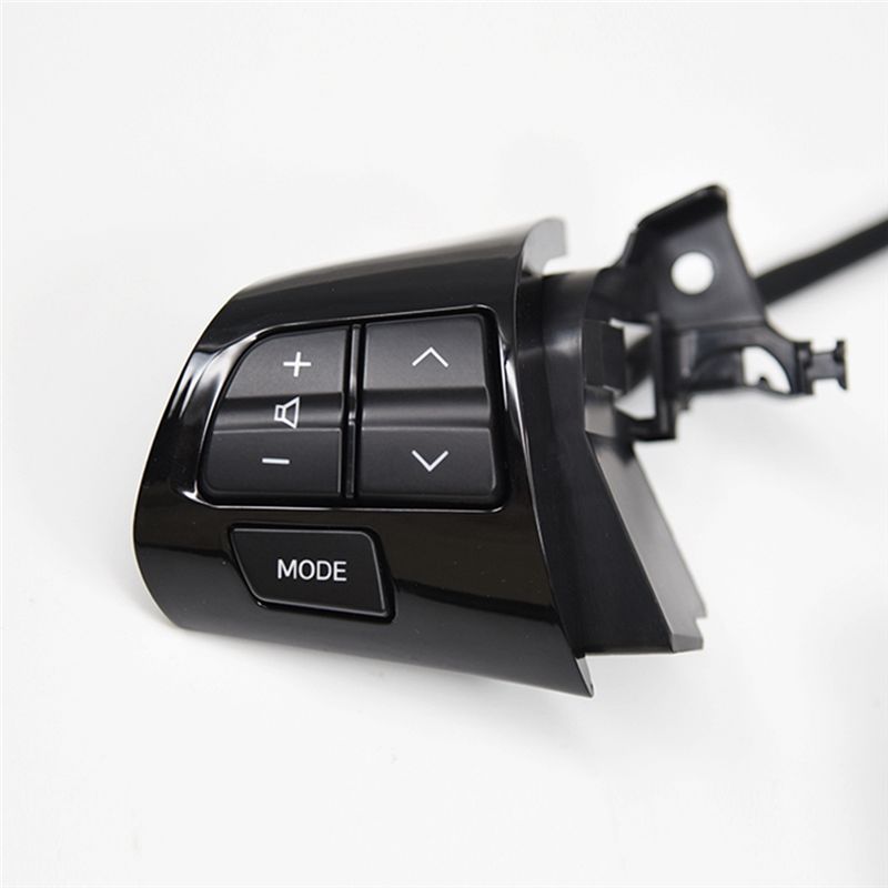 Steering Wheel Audio Control Button Cruise Switch Parts Accessories For Toyota Corolla / / Altis 2010-2013 Bright Black