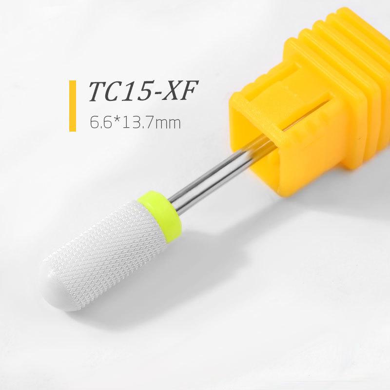 Ceramic Carbide Nail Drill Bits Milling Cutter For Manicure Set Mill Brush Manicure Machine Accessories for Removing Gel Varnish