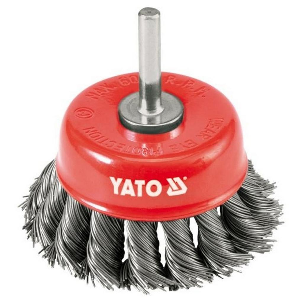 Yato Twisted Rotary Wire Brush
