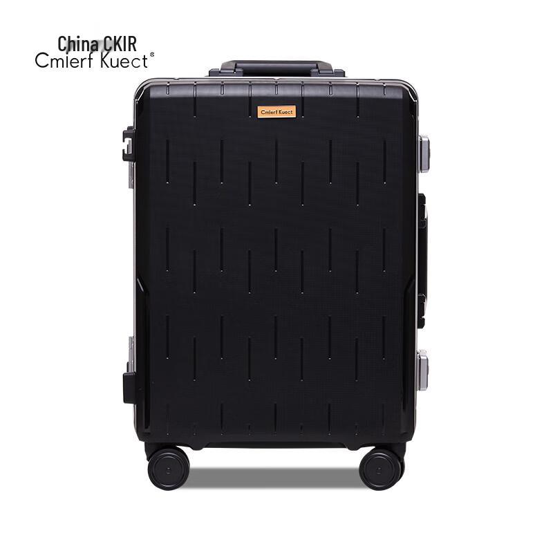 Cmierf Kuect Silent Wheel Aluminum Frame Luggage
