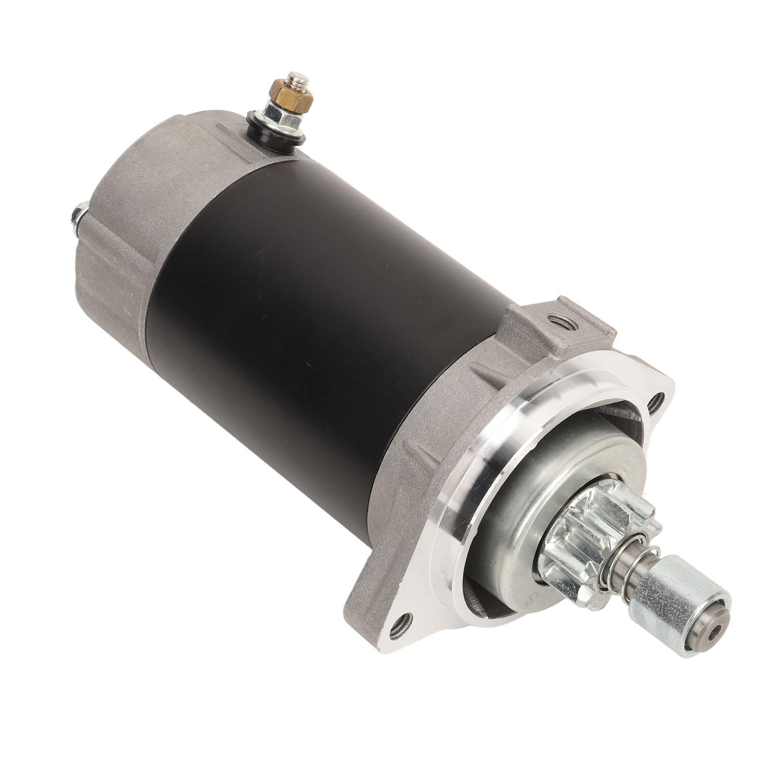 

Outboard Starter Motor 3C8‑76010‑1 9T Boat Motor Starter for 15 to 30HP Marine Outboard 12V