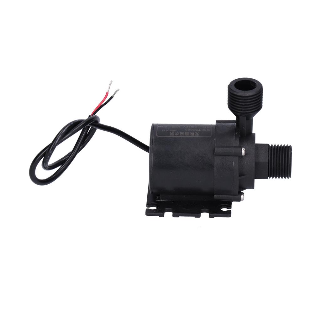 DC 12V Booster Wasserpumpe Langlebige G12 Schraube Miniatur Zirkulierende Tauchpumpe für Brunnen
