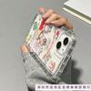 Graffiti Fairy Tale Rabbit Apple 15 Mobile Phone Case Iphone14promax Transparent Soft Rubber 13/12/11 Anti-drop XR