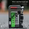 Portable Compact Cycling Multitool Small Ratchet Wrench Road Bike Tire Maintenance Tool Cycling Accessories Enduring