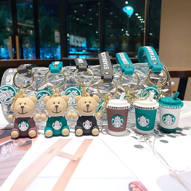 Breloc Creativ Cana Ceai cu Lapte Păpușă Ursuleț Drăguță Breloc Pandantiv Geantă Jucărie din Aparat Cadou