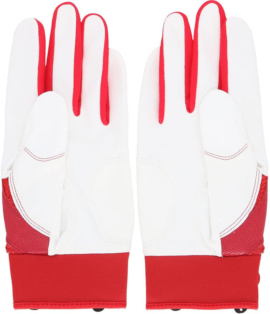 Adidas Batting Gloves BASIC Red X White JL LBG405 Baseball/Softball