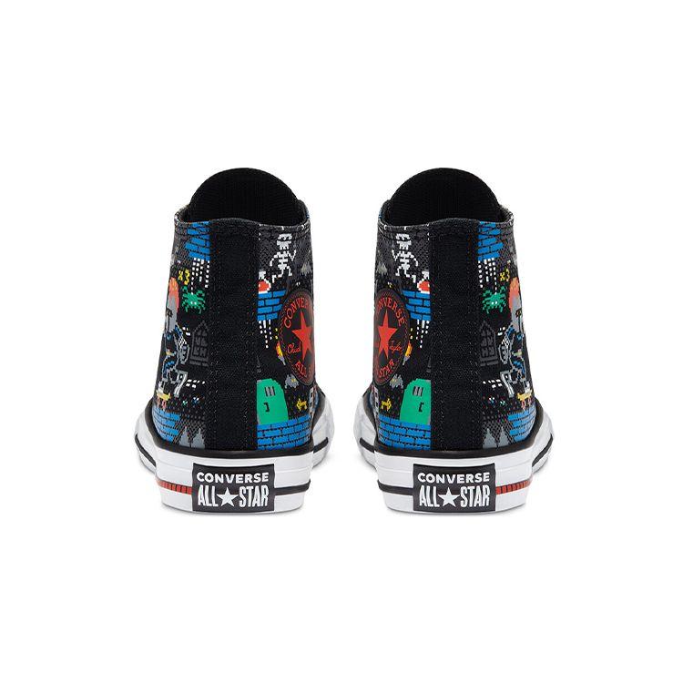 Converse Chuck Taylor All Star High Top Comfortable Canvas Shoes Kids Sneakers Black 670212C