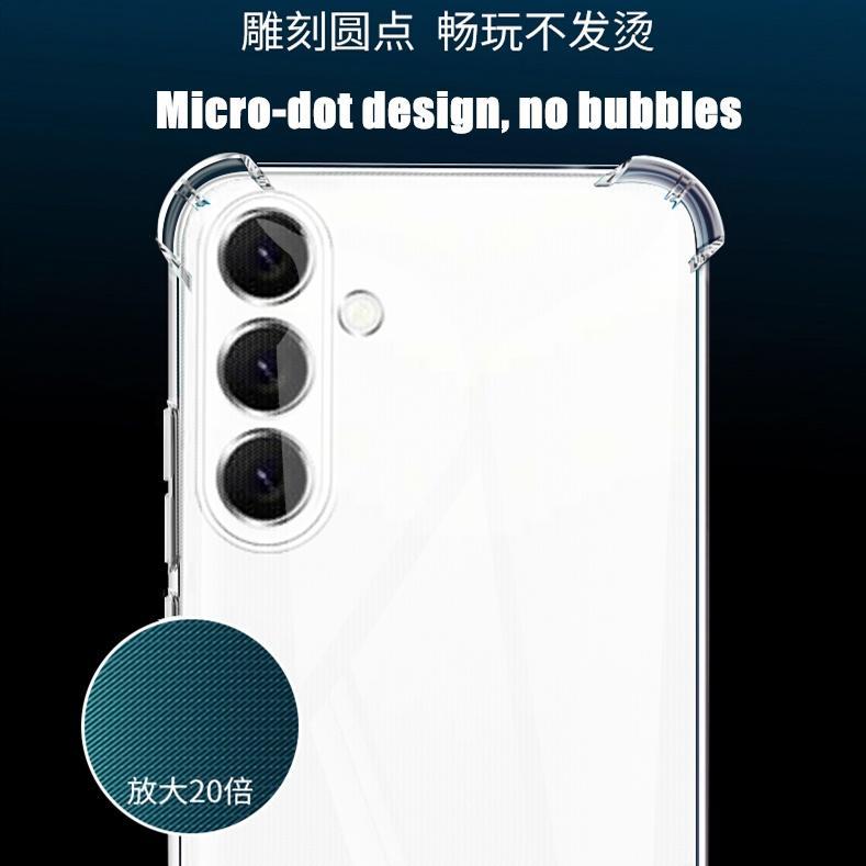 For Realme C65 C 65 RMX3910 Soft Rubber Gel Jelly Case Transparent Military Grade Anti-Scratch Resistant Back Cover Skin