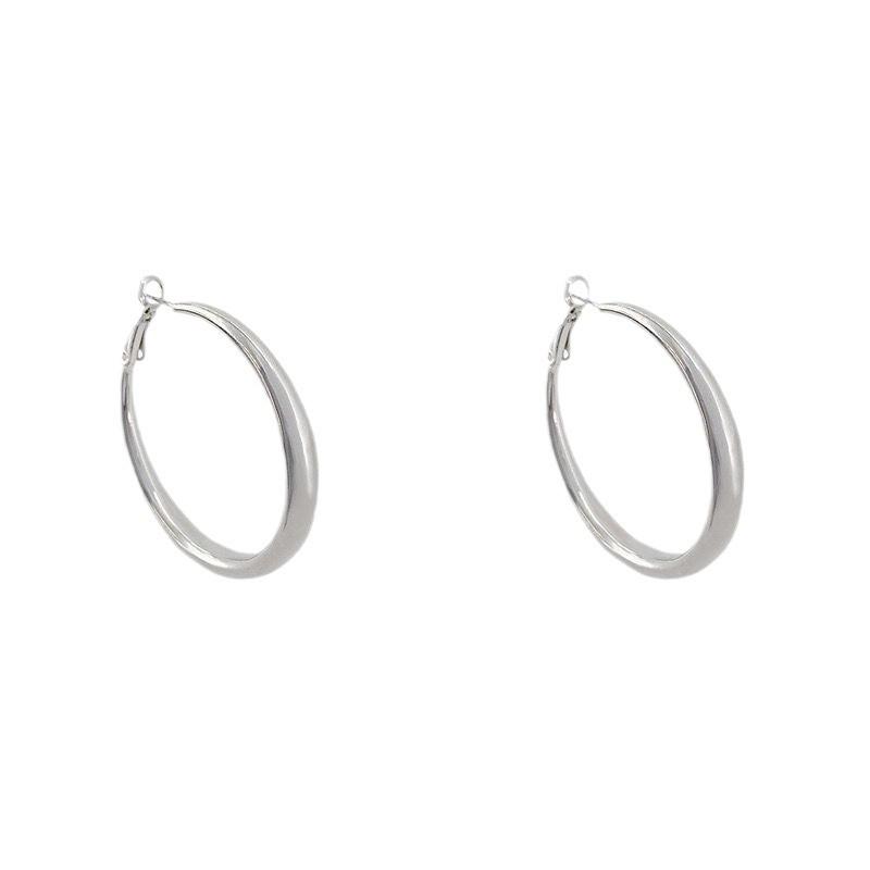 Exquisite 2024 High-End Hoop Earrings for Women with Square Faces