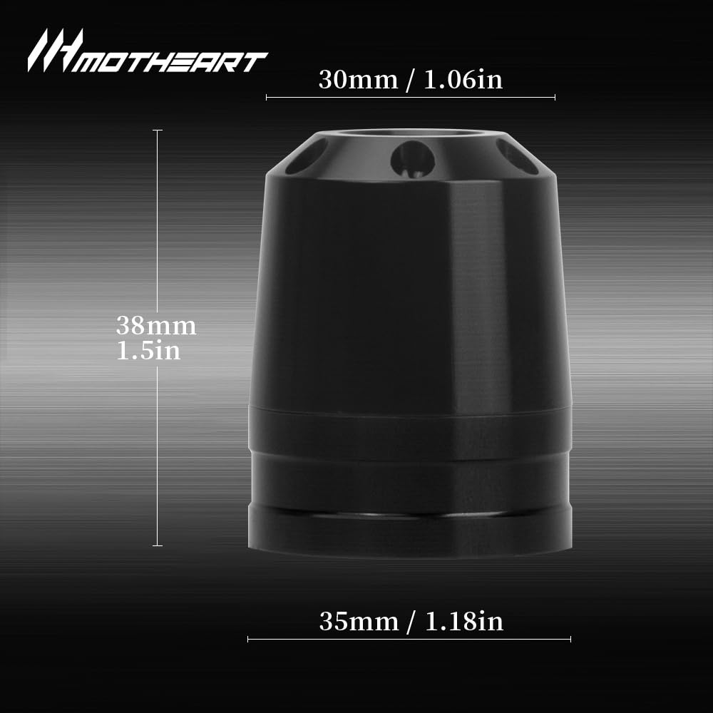 MotHeart Motorcycle Bar End Slider for Ninja 1000 2011-2019 Ninja 1000SX 2020-2024 Motorcycle Handlebar