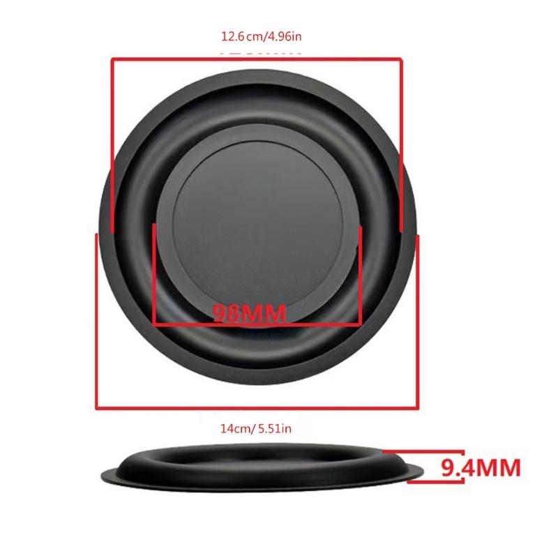 5.5inch 139mm Woofers Bass Speaker Radiator Diaphragm Passive Basins Horn Bass Vibration Membranes