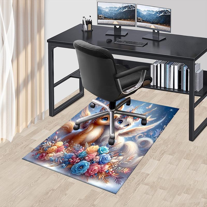 1PC Fantasy Animals Extra Large Non Slip Floor Carpet, Office, Family, Studio   Large Area Rug Indoor Rugs, Bold Statement Piece