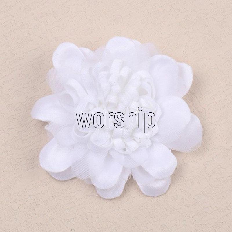 Handgjorda DIY Läderblomma Accessoarer för Hår och Kläder