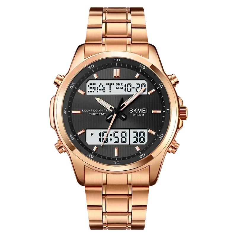 Skmei 2049 Backlit Sport Waterproof Alarm Clock 3 Time Men's Watch Countdown Timer Digital Watch Fashion Watches