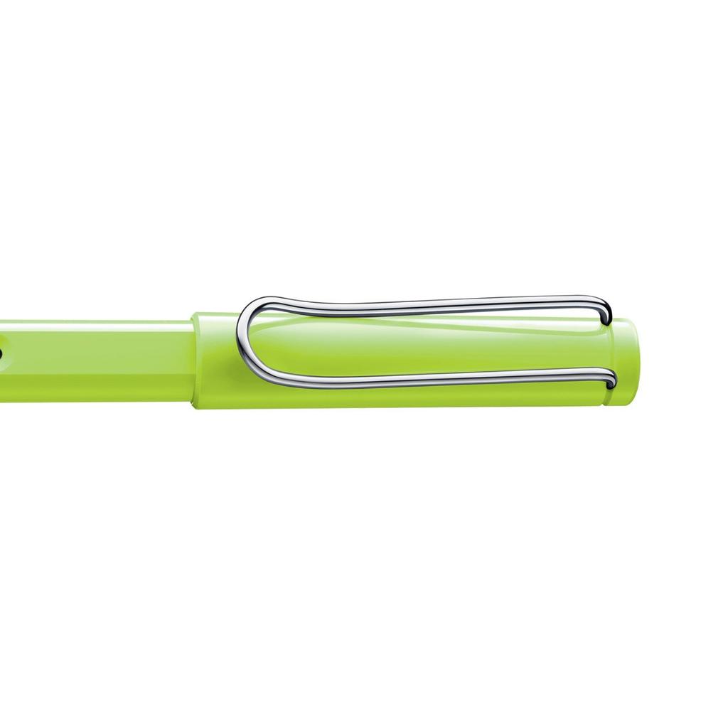 LAMY Fountain Limited Edition Safari Neon F L43-F Pen, Lime, Nib
