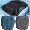 Car Gel Cushion Honeycomb Design Summer Car Gel Seat Cushion Breathable Thread Seat Pad Elastic Gel Car Seat Cushion Accessories
