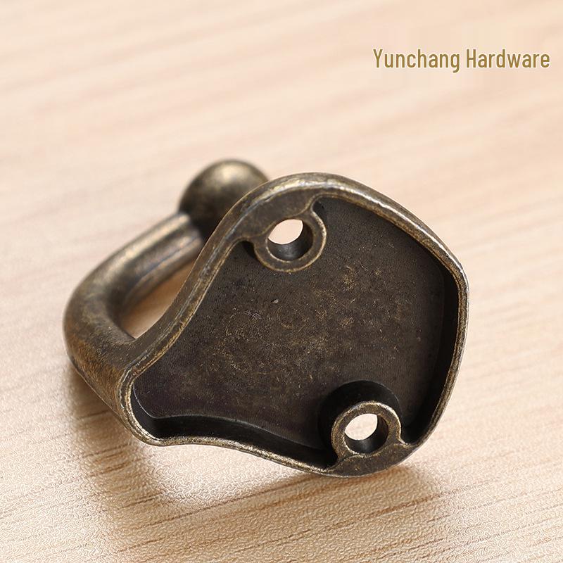 Vintage Legierung Wandmontierter Mantelhaken - Hinter-Tür, Wandbild, Einzeln, Dickes Design