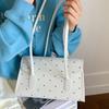 Sommer-Pünktchen-Tasche für Pendlerinnen, neue Mode und Freizeit-Nischen-Tasche unter dem Arm, große Schultertasche
