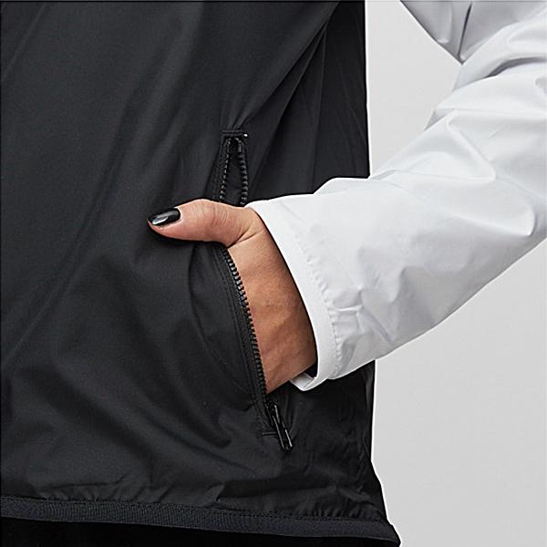 Nike Windrunner Sports Casual Hooded Jacket Women Jackets Black White BV3939-101