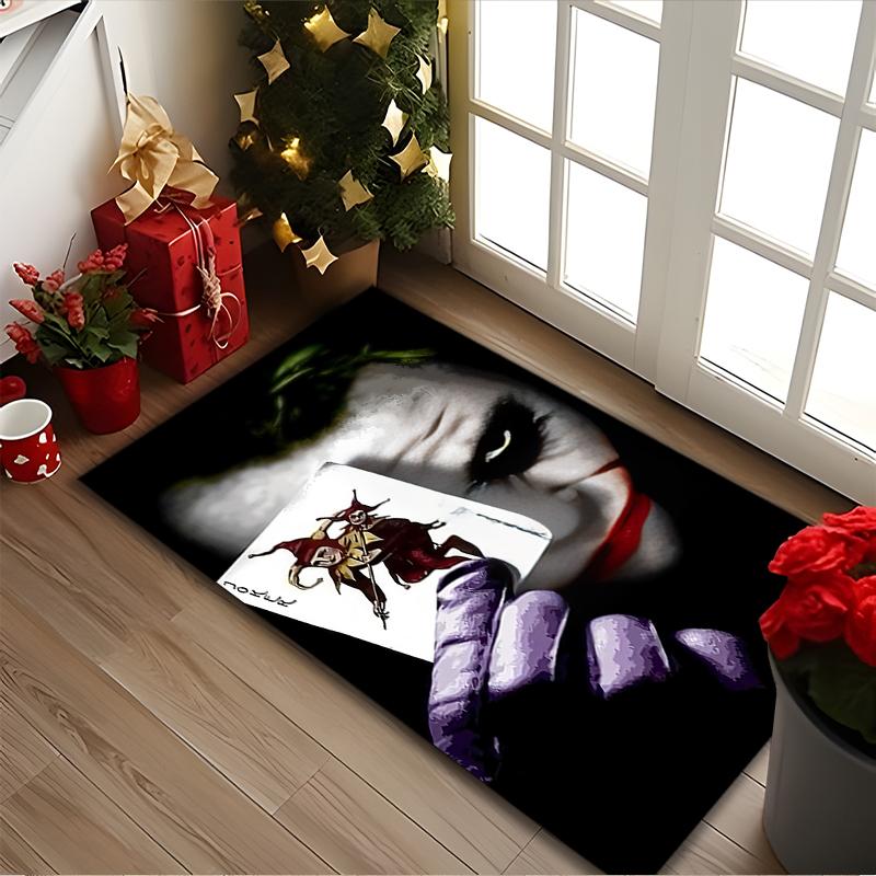 1pc JOKER Printed Chair Rug for Home Office Use, Living Room Kitchen Game Room Area Carpet
