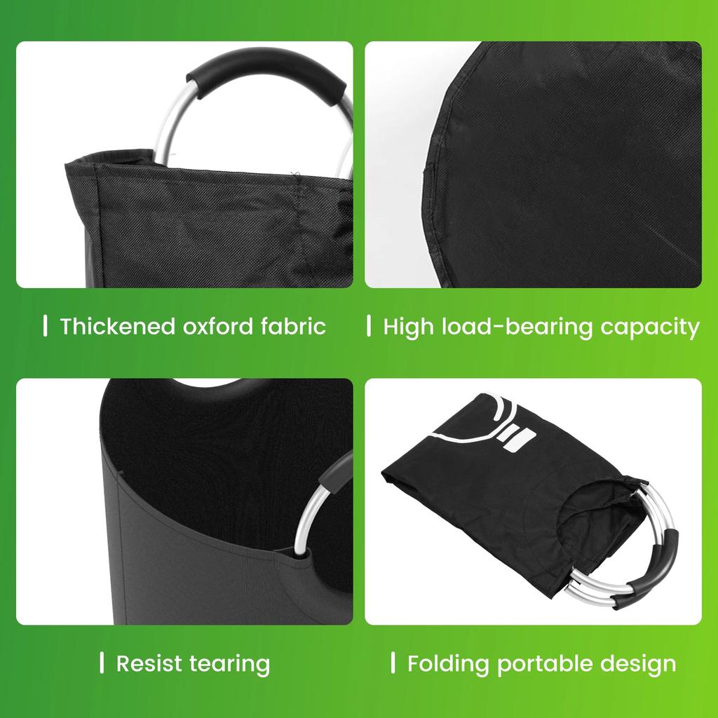 2Pcs Deposit Bottle Collection Bag 82L Large Capacity Recycling Bottle Storage Bag with Handle Oxford Cloth Reusable Recycling