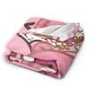 Gloomy Bear Soft Blanket  Child Plush Bedding Throws Funny Home Decor Flannel Bedspread Sofa Bed Cover
