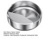 Yousheng Stainless Steel Spoon Holder Kitchen Utensil Rest with Weighted Base Self Standing Countertop Spoon Tray Heat Resistant Cooking Spoon Rest