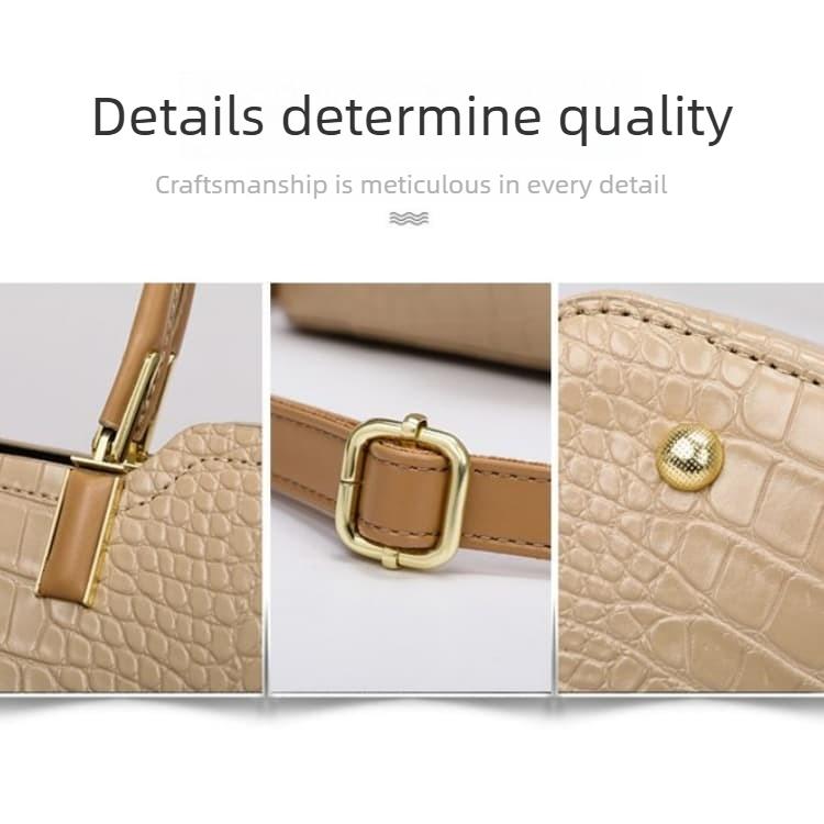 Crocodile Print Tote Bag Women's Shoulder Tote Bag
